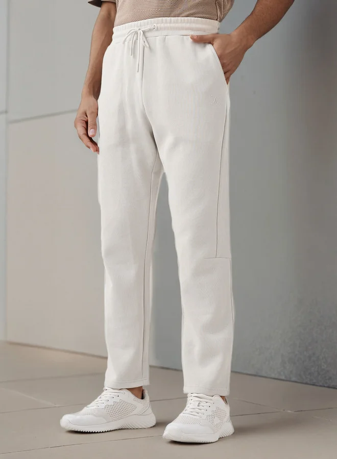 ادوت من سبلاش بنطلون رياضي رجالي بقصة عادية وخصر برباط