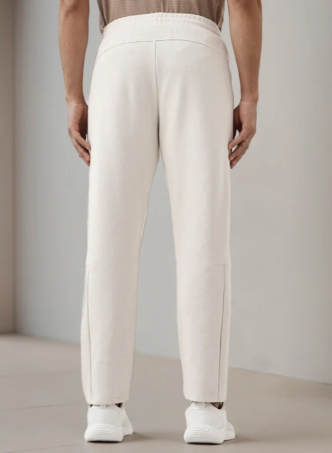 Splash Active  Men Regular Fit Joggers with Drawstring Waist for Men | Best Price UAE