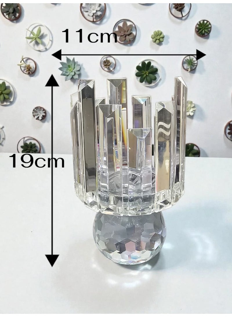 A Luxurious Crystal Incense Burner With a Modern Design - Image 4