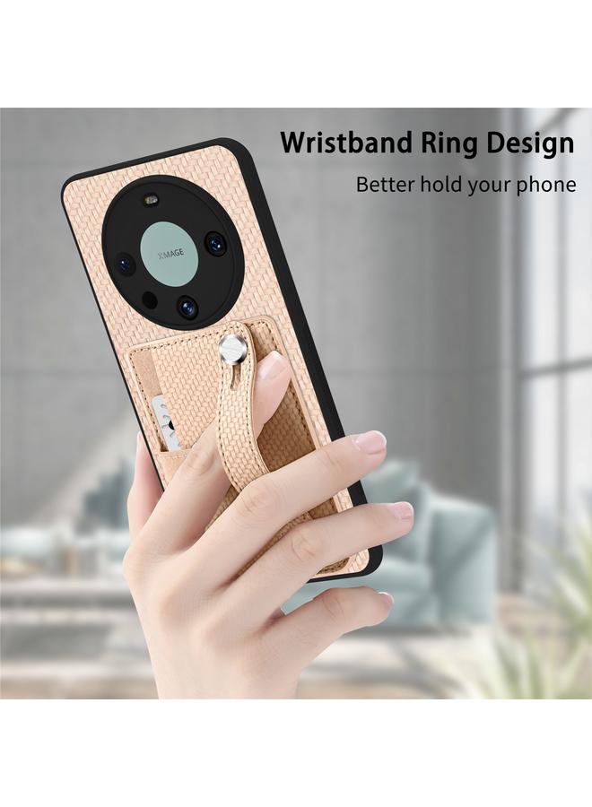 S-TOP Case For Huawei Mate 60 Pro Wristband Kickstand Card Wallet Back Phone Case with Tool Knife - Image 4