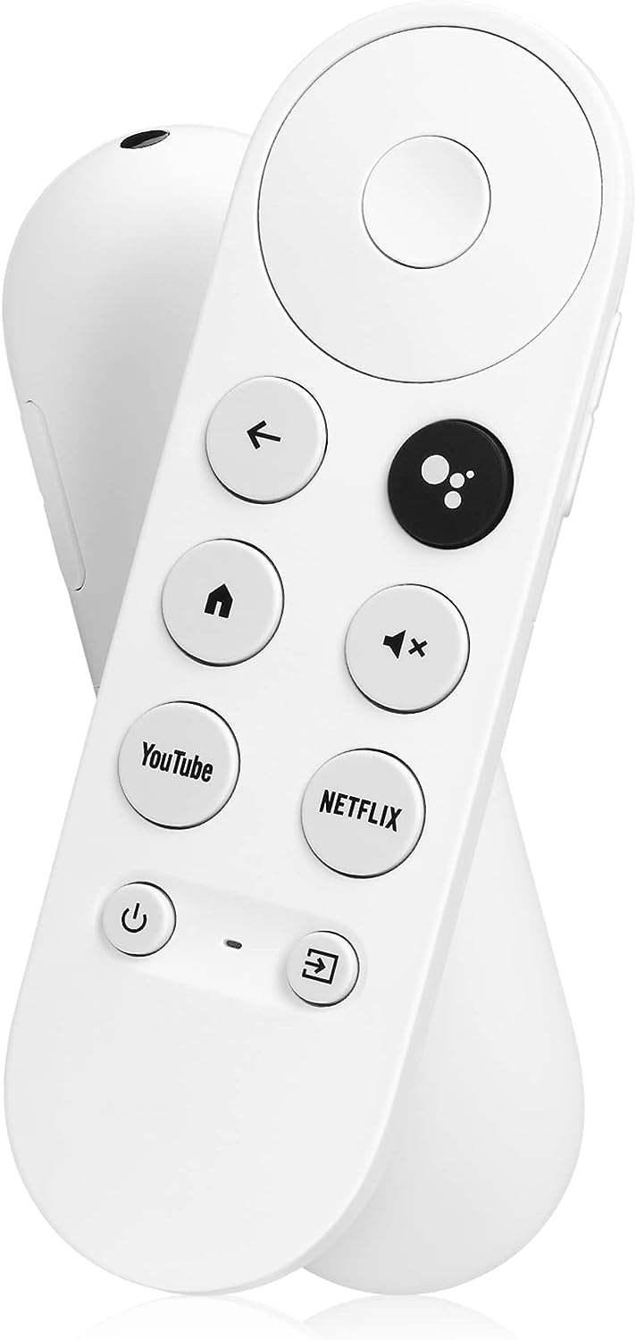 Anderic Replacement Remote for Google Chromecast 4k Snow Streaming Media Player (Remote Control ONLY) - GA01919REM GA01919-US - Image 1