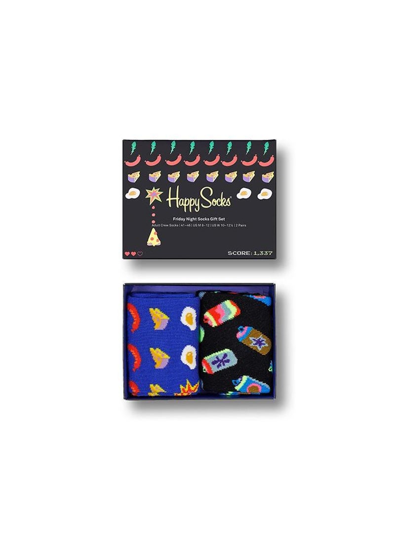 Happy Socks Happy Socks 2-Pack Friday Night Socks Gift Set  - Image 1