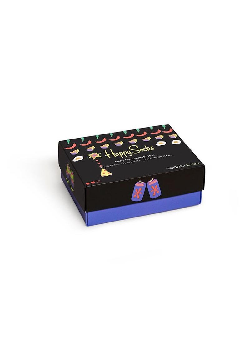 Happy Socks Happy Socks 2-Pack Friday Night Socks Gift Set  - Image 2