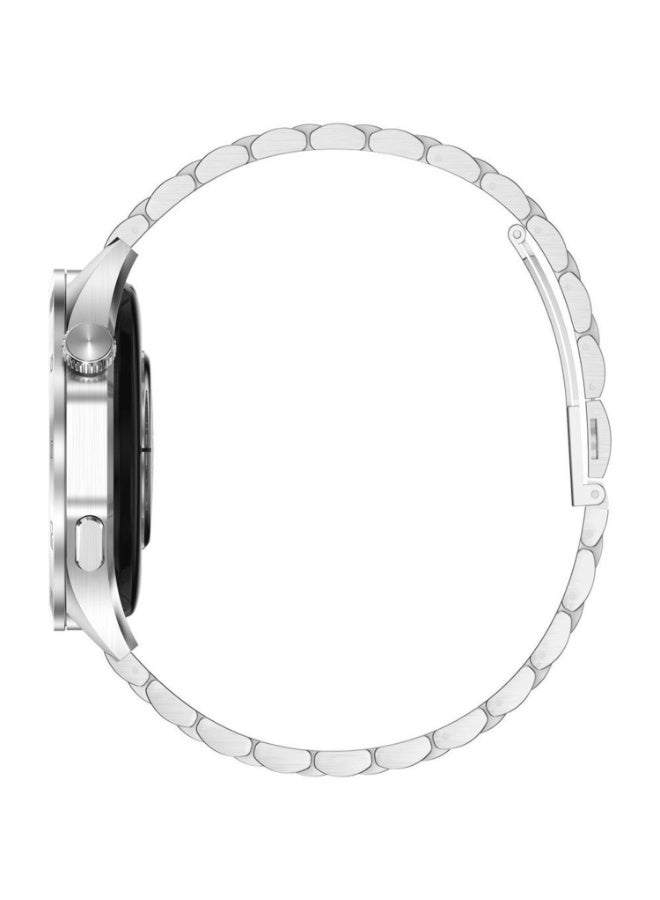 SWISS MILITARY Swiss Military Swiss International Smartwatch - Silver Frame with Silver Steel Strap  - Image 5