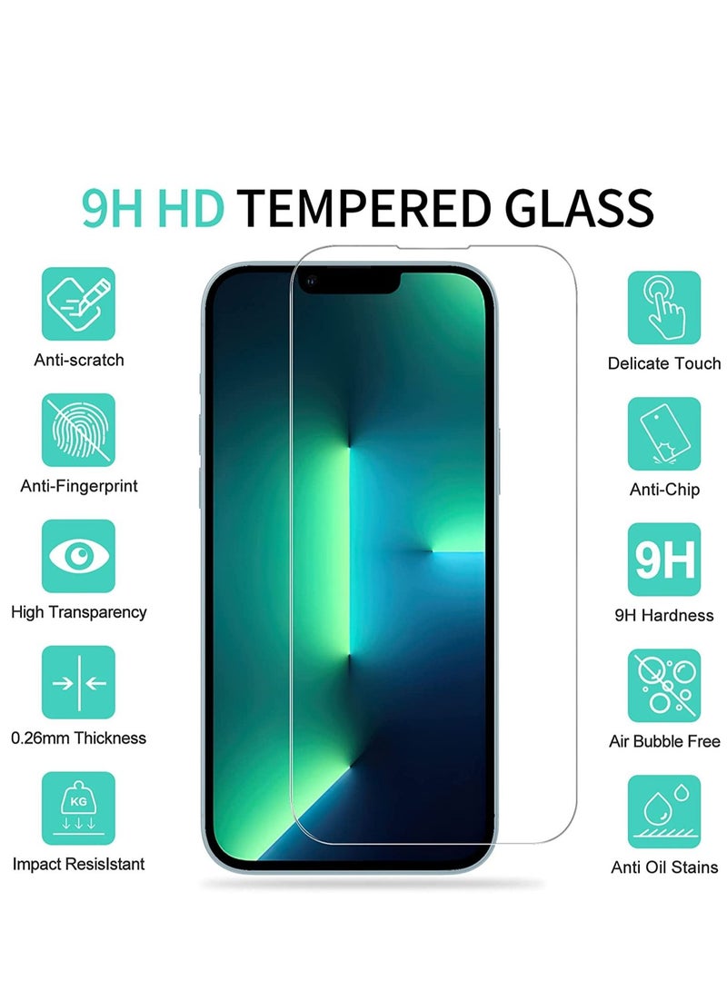 shAyzee Tempered Glass Screen Protector For iPhone 13/13 Pro 6.1 Inch Clear - Image 2