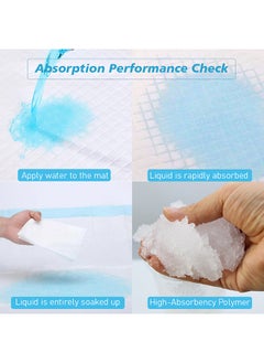Cute 'n' Cuddle Disposable Changing pads (Pack Of 30) for Baby 60 cm X 90 cm Soft Ultra Absorbent Waterproof Diaper Mess-Free Changing Mat Liners Baby Changing Mat Cover Bed Pads  - Image 5
