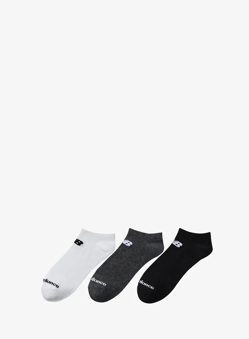 New Balance 3 Pack Everyday Lightweight No Show Socks