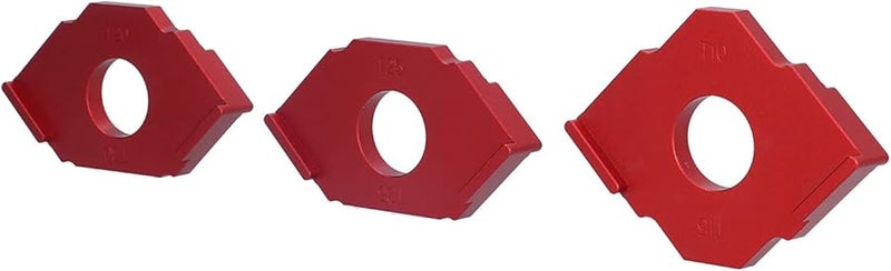 3Pcs Aluminum Alloy Router Corner Jig Templates T10 T15 T20 T25 T30 T35 for Woodworking - Image 5