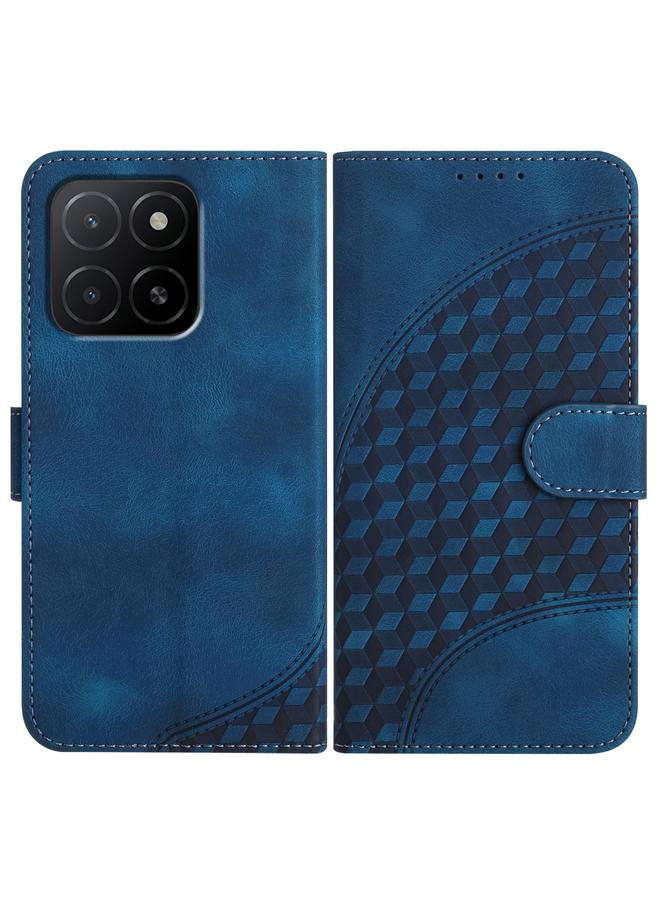 S-TOP Case For Honor X5b / X5b Plus Global Elephant Head Embossed Phone Leather Case with Lanyard - Image 1