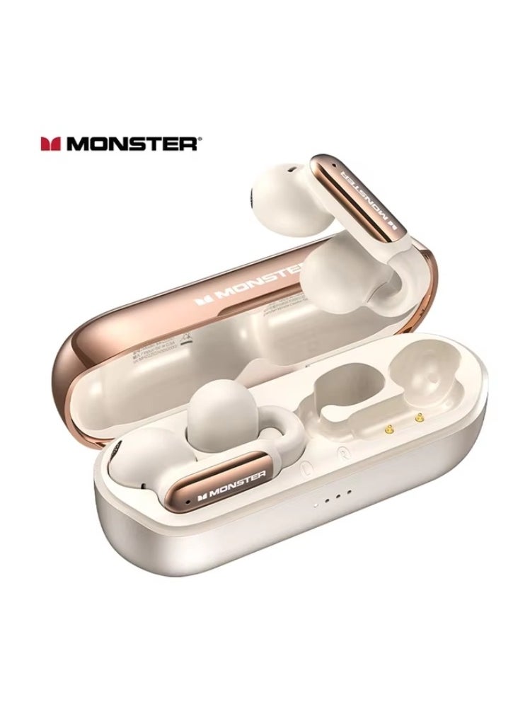 Monster AC601 Wireless Bluetooth Open Earphones with Mic, Waterproof Earphones, Open Earphones, Sports, Bluetooth, Noise Cancelling  - Image 1