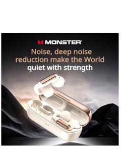 Monster AC601 Wireless Bluetooth Open Earphones with Mic, Waterproof Earphones, Open Earphones, Sports, Bluetooth, Noise Cancelling  - Image 2