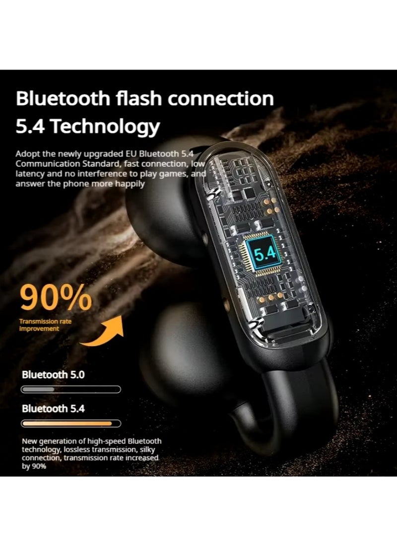 Monster AC601 Wireless Bluetooth Open Earphones with Mic, Waterproof Earphones, Open Earphones, Sports, Bluetooth, Noise Cancelling  - Image 4