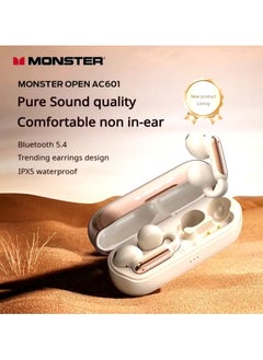 Monster AC601 Wireless Bluetooth Open Earphones with Mic, Waterproof Earphones, Open Earphones, Sports, Bluetooth, Noise Cancelling  - Image 5