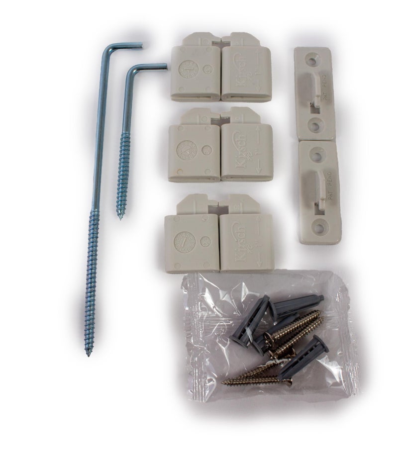 Kirsch LockSeam Curtain Rod projection extensions