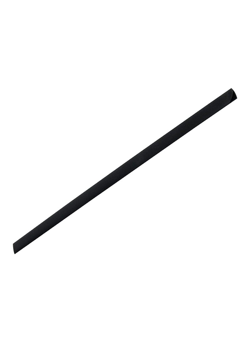 FIS FIS Plastic Sliding Bar 3mm, 30 Sheets Capacity, Black Color, Box of 100 Pcs. - FSPG03-BK  - Image 3