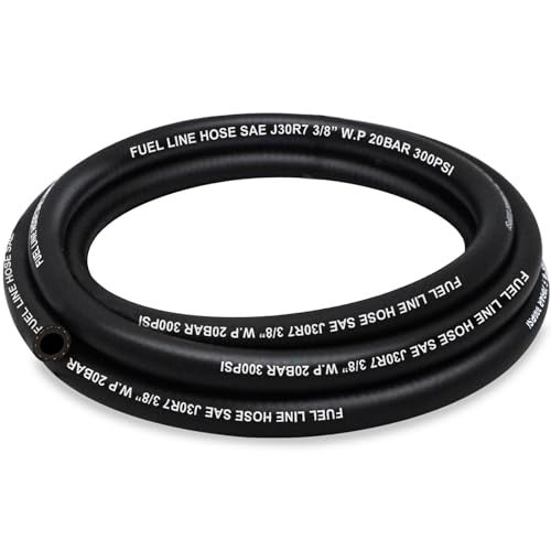 HOUSN HOUSUN Fuel Line 38 Inch ID Fuel Hose 5FT J30R7 Fuel Line Hose NBR - Image 1
