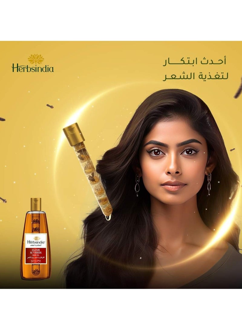Herbsindia Clove& 7Seeds Hair Oil 180Ml - Image 3