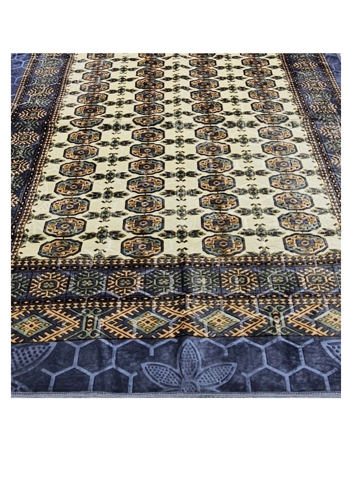 SMART HOME Ground Seating Mat With A 3D Pattern For trips, Camping, Hiking, And Land, Heritage Rug, Size 200X300 CM  - Image 4