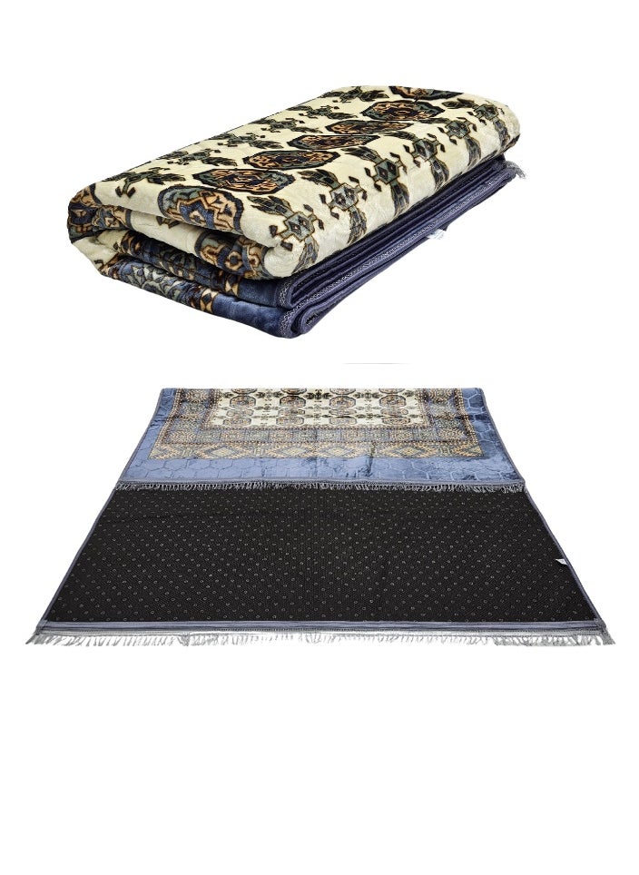 SMART HOME Ground Seating Mat With A 3D Pattern For trips, Camping, Hiking, And Land, Heritage Rug, Size 200X300 CM  - Image 3