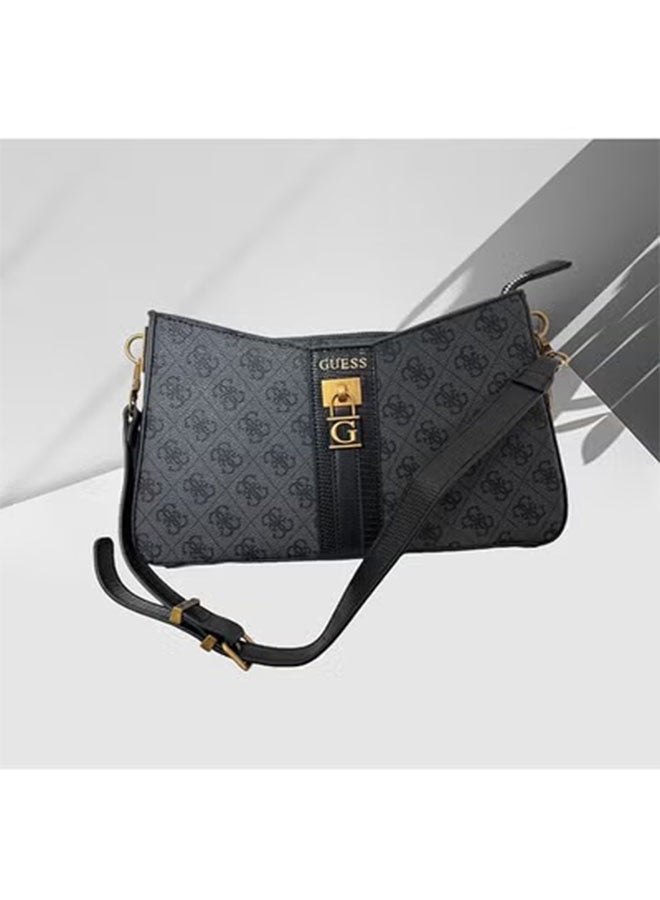 GUESS Women's Casual Simple Hundred Vintage Handheld Crossbody Bag - Image 5