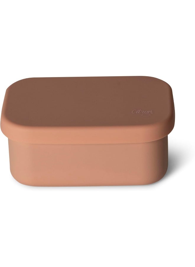 Citron Mini Stainless Steel Snackbox With 1 Compartment For Kids, Leak-Proof And Bpa FreeBlush Pink - Image 1