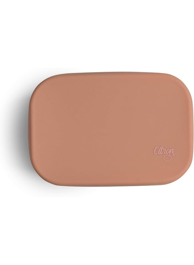 Citron Mini Stainless Steel Snackbox With 1 Compartment For Kids, Leak-Proof And Bpa FreeBlush Pink - Image 2