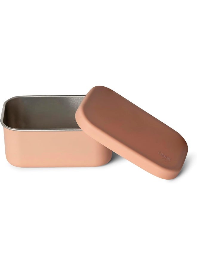 Citron Mini Stainless Steel Snackbox With 1 Compartment For Kids, Leak-Proof And Bpa FreeBlush Pink - Image 4