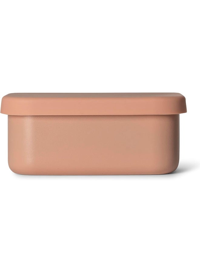 Citron Mini Stainless Steel Snackbox With 1 Compartment For Kids, Leak-Proof And Bpa FreeBlush Pink - Image 3
