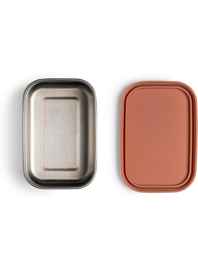 Citron Mini Stainless Steel Snackbox With 1 Compartment For Kids, Leak-Proof And Bpa FreeBlush Pink - Image 5