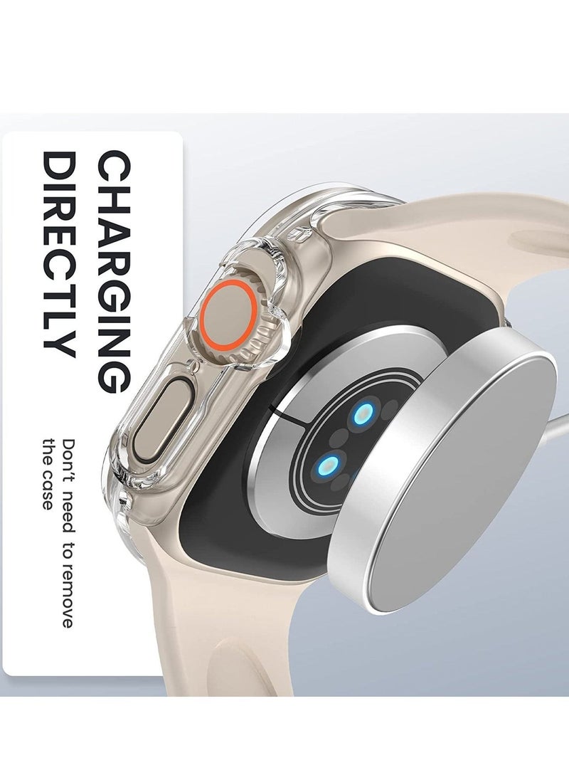 [2 Pack] for Apple Watch Ultra Case 49mm [NO Screen Protector], Apple Watch Ultra 49mm Case with Hard PC & All-Around Edge Shockproof Protective & Ultra-Thin Bumper Cover for iWatch Ultra 49mm  - Image 5