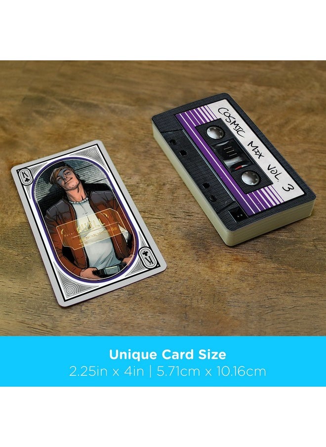 Aquarius Guardians Of The Galaxy Cassette Playing Cards - Comic Themed Deck Of Cards For Your Favorite Card Games - Officially Licensed Guardians Of The Galaxy Merchandise & Collectibles 2.5 X 3.7  - Image 5