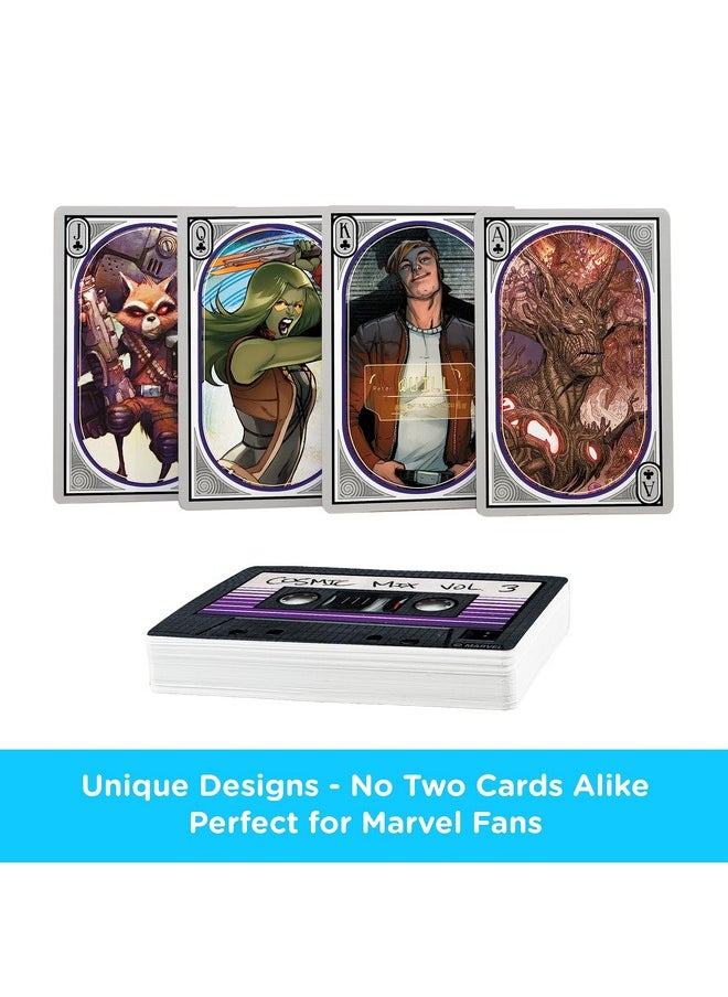 Aquarius Guardians Of The Galaxy Cassette Playing Cards - Comic Themed Deck Of Cards For Your Favorite Card Games - Officially Licensed Guardians Of The Galaxy Merchandise & Collectibles 2.5 X 3.7  - Image 3