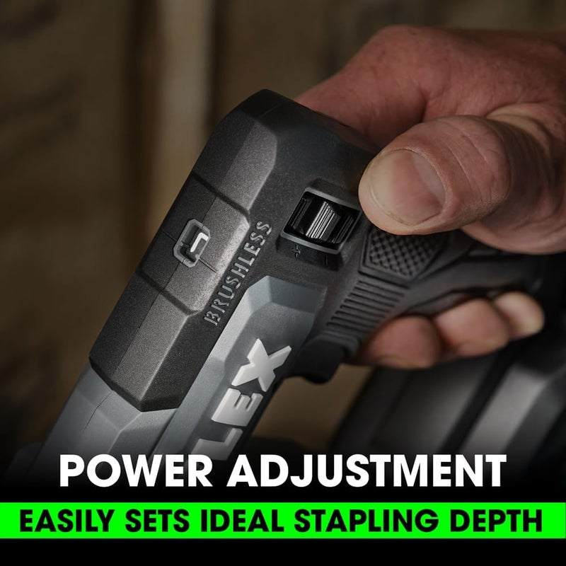 FLEX أداة دبابيس FLEX 24V بدون فرشاة لاسلكية 38 بوصة فقط، البطارية والشاحن غير مدرجين FX4521Z - Image 5