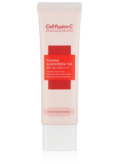 Cell Fusion C Toning Sunscreen 100 SPF50+/PA++++ 50ml  - Image 1