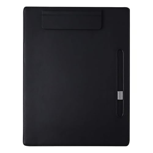 MeRaYo Writing Pad Exam Pad for Students Writing Board for Kids Exam Board Magnetic Clipboard Writing Pad for Exam for Nurses, Students, Office, School, Black - Image 1