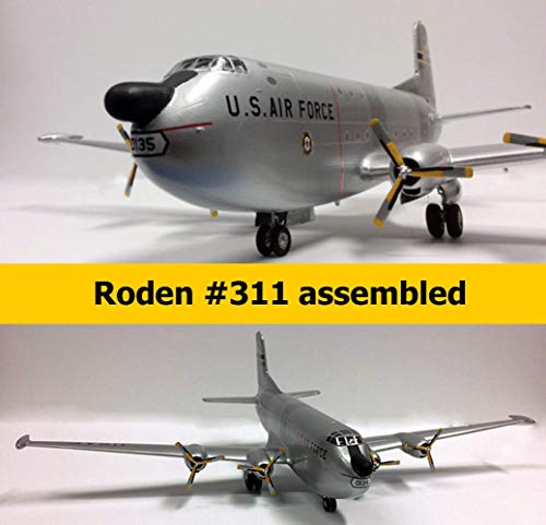 Roden Douglas C124C Globemaster II Airplane Model Kit - Image 5