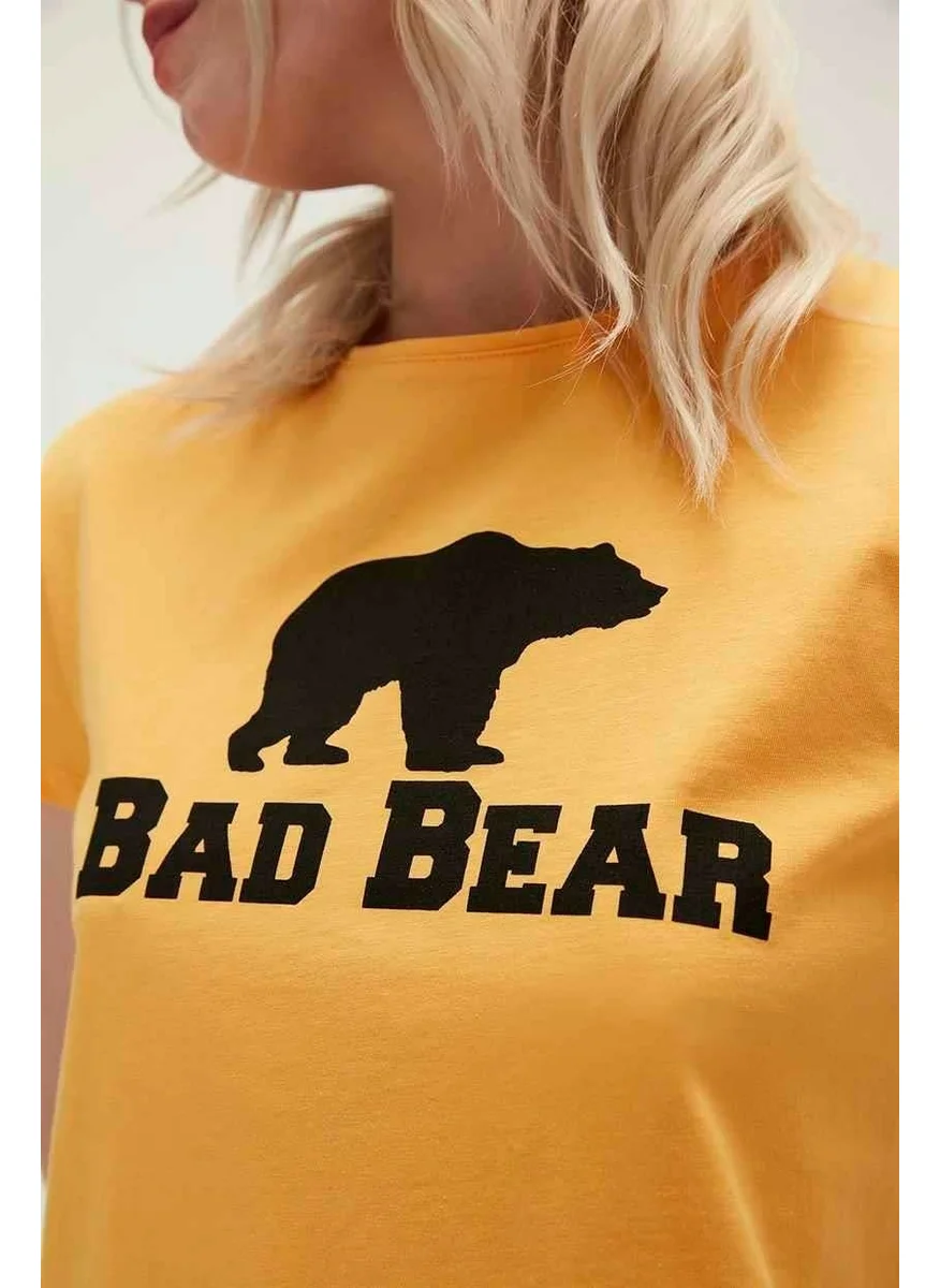 Bad Bear Women'S MUSTARD T-Shirt