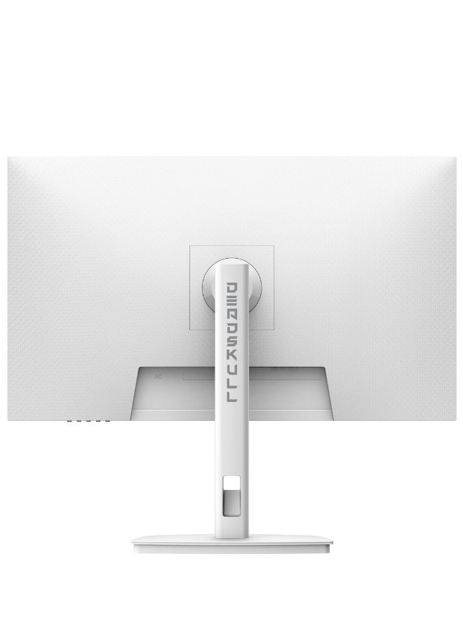 DEADSKULL - 27 Inch GMX27P Gaming Monitor 2K QHD 2560x1440, LED Panel Type, 180Hz Refresh Rate, 1ms Response Time,  Adaptive Sync and G-Sync Compatible, Adjustable Stand | White - Image 1