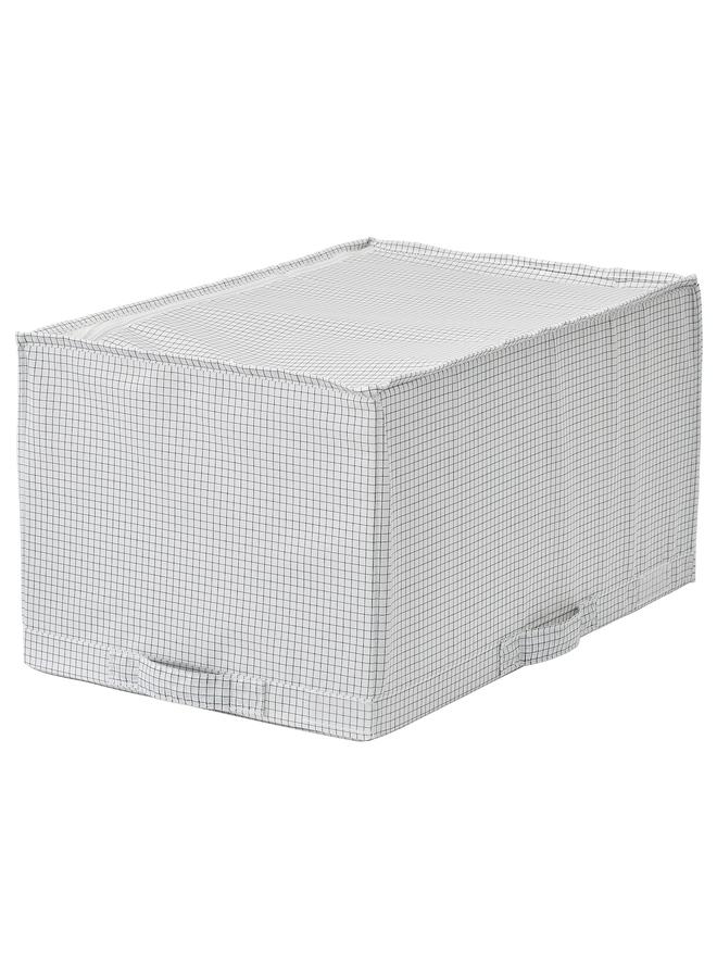 زبون حقيبة تخزين، أبيض/رمادي، 34X51X28 سم - Image 1