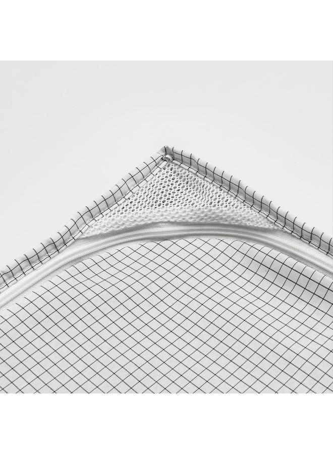 زبون حقيبة تخزين، أبيض/رمادي، 34X51X28 سم - Image 2