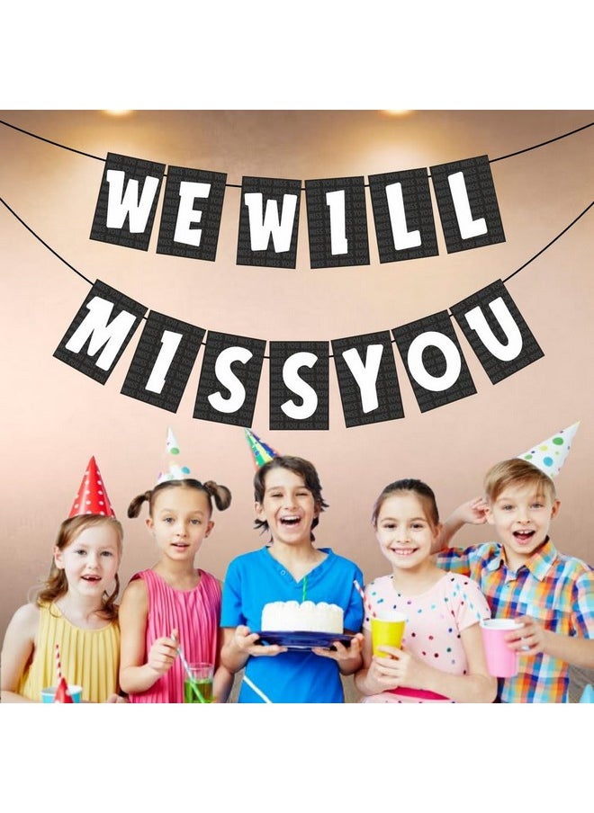 Balloonistics Balloonistics We Will Miss You Banner for Adults and Teenagers  - Image 3