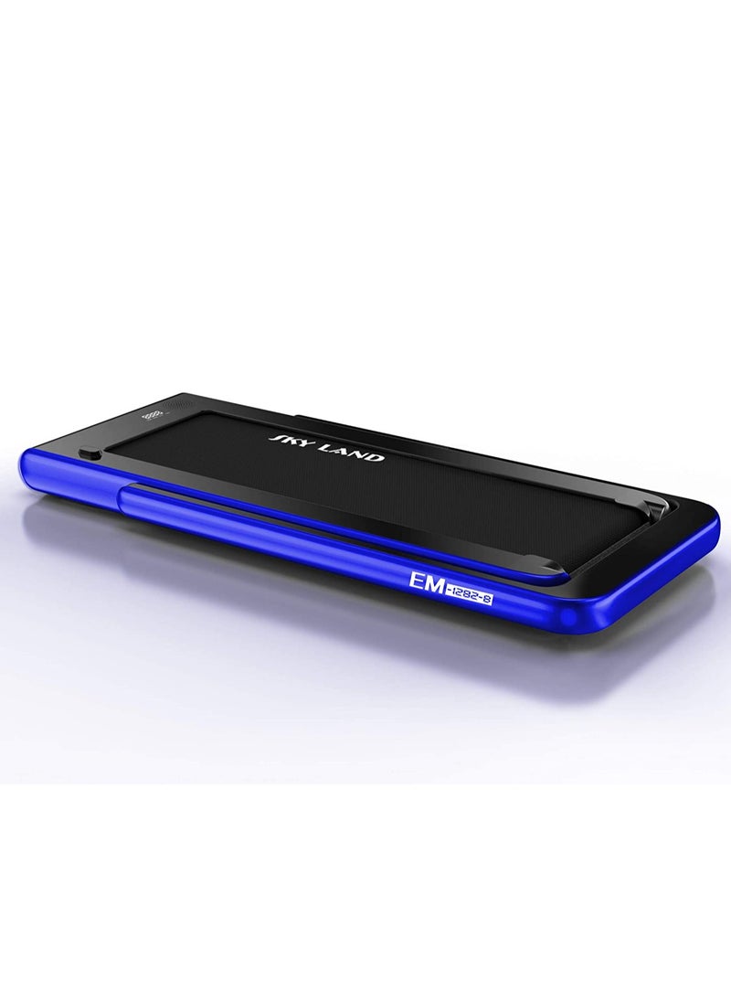 Sky Land - 2-in-1 Walking Pad Treadmill | 2.25 HP Quiet Motor, Bluetooth Speaker, LED Display & Compact Foldable Running machine for Home & Office – EM-1282-B - Image 1