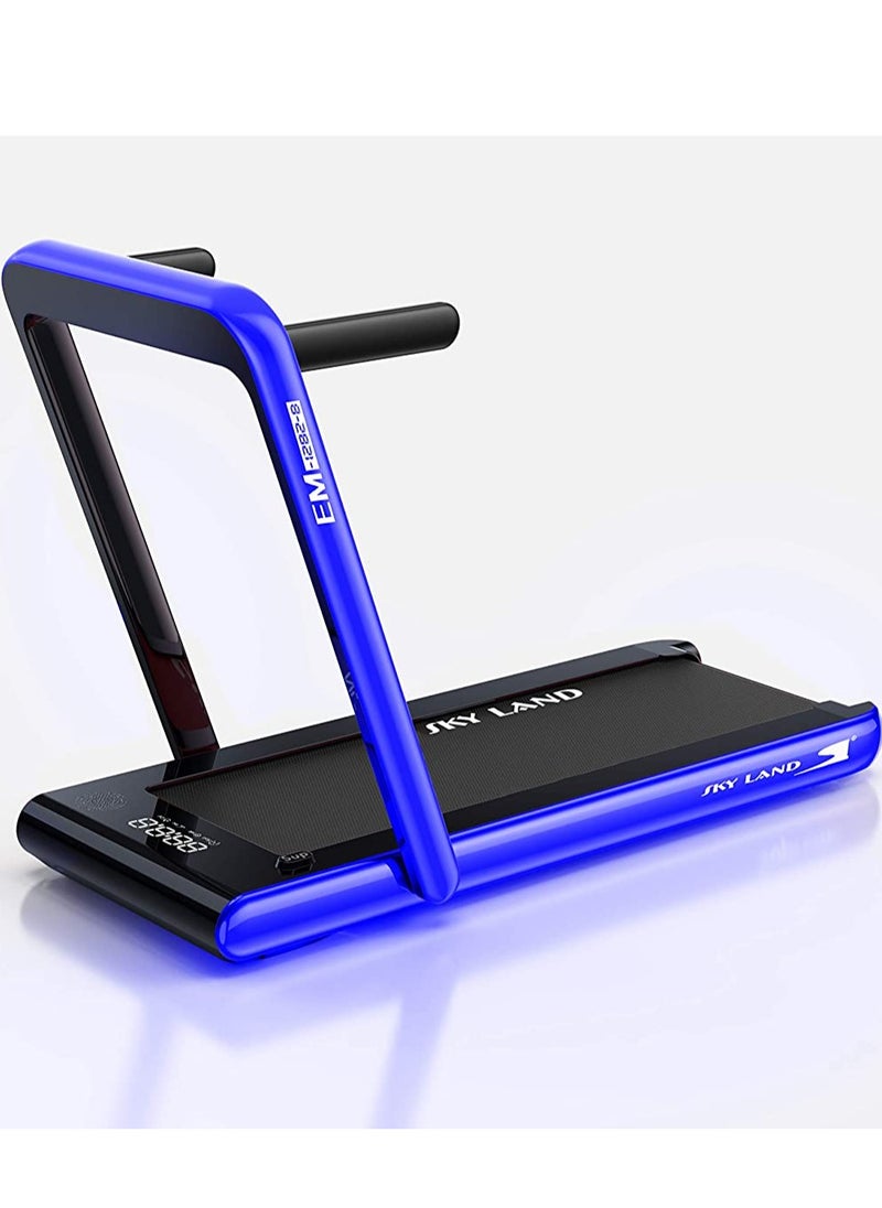 Sky Land - 2-in-1 Walking Pad Treadmill | 2.25 HP Quiet Motor, Bluetooth Speaker, LED Display & Compact Foldable Running machine for Home & Office – EM-1282-B - Image 1