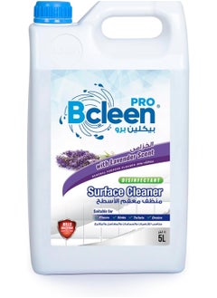 Bcleen Bcleen Disinfectant Floor Cleaner Liquid Lavender 5 ltr 