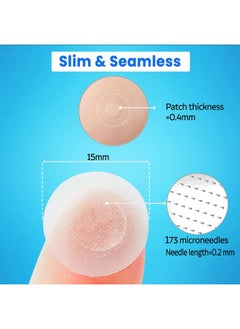 Care Me Microdart Acne Patch with 173 Micropoints (2 Pack of 18 Stickers) – Perfect Spot Treatment for Cystic, Inflamed & Hormonal Pimples, Zits & Breakouts – Fast Relief for Clearer Skin  - Image 5