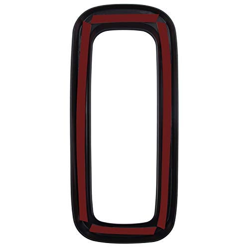 EnRand Jeep Renegade Grill Inserts,Front Grille Guard Cover Trim for 2015-2018 Jeep Renegade - 7Pcs Black - Image 5