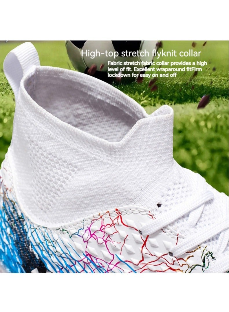 M MIAOYAN World Cup Professional Training Knitted Football Shoes - Image 2