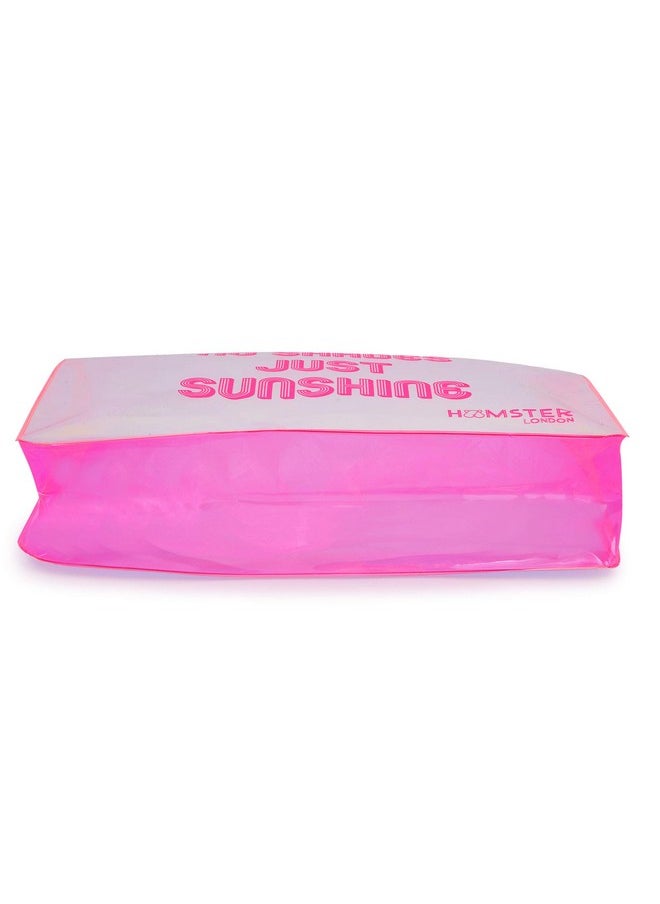 Hamster London Hamster London Girl's/Women's Makeup Accessories Pouch and Stationery Pouch (Pink)  - Image 5