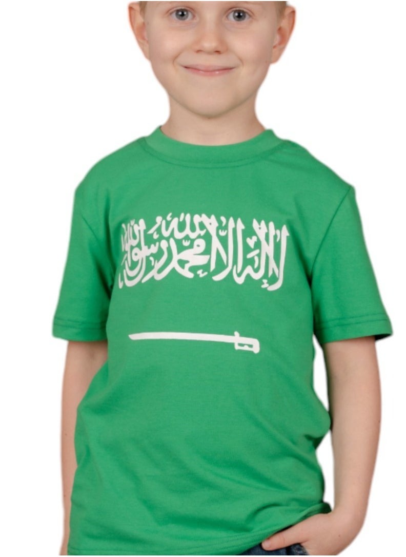 Daniel تي شيرت علم المملكة العربية السعودية ليوم الوطني - Image 3