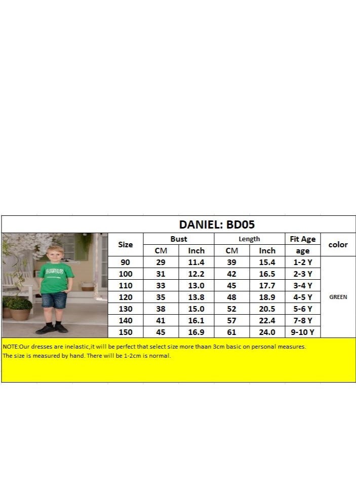 Daniel تي شيرت علم المملكة العربية السعودية ليوم الوطني - Image 5